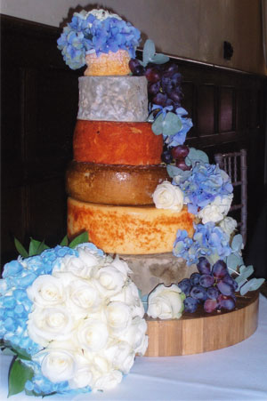 We can supply themed cakes such as locally produced cheeses from a specific