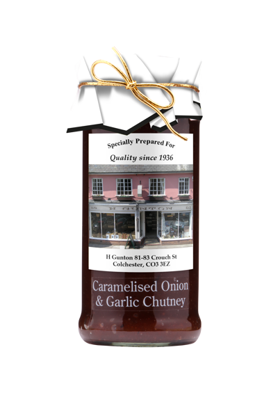 Guntons Caramelised Onion and Garlic Chutney