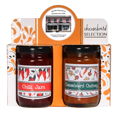 Guntons Cheeseboard Giftpack 2 Jar