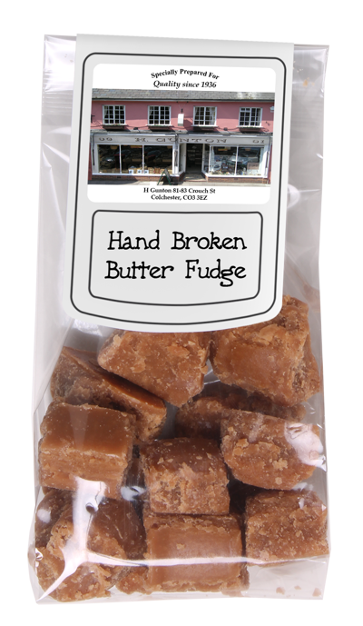 Hand Broken Butter Fudge Bag