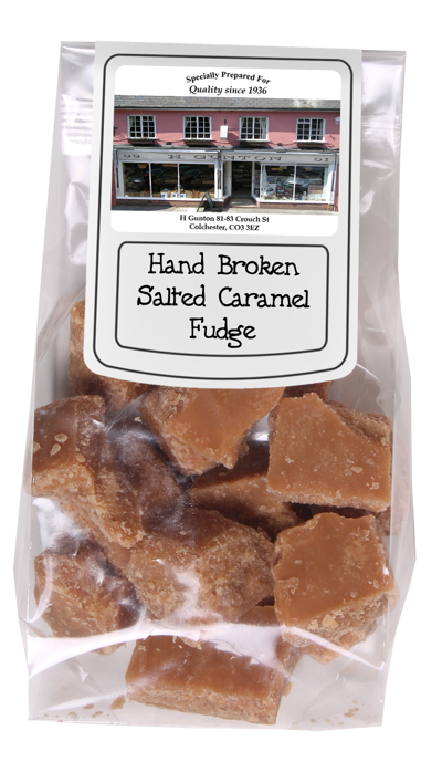 Hand Salted Caramel Fudge Bag