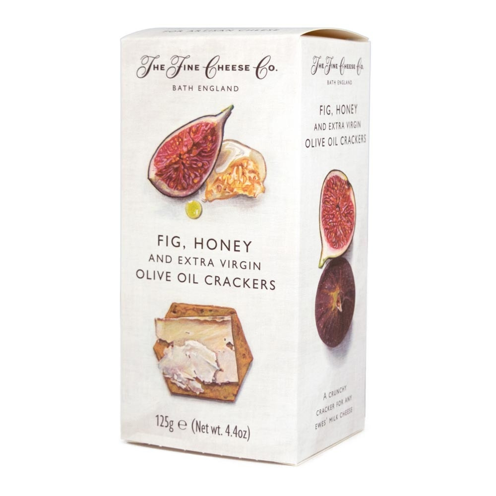 Fig, Honey and Extra Virgin Olive Oil Crackers