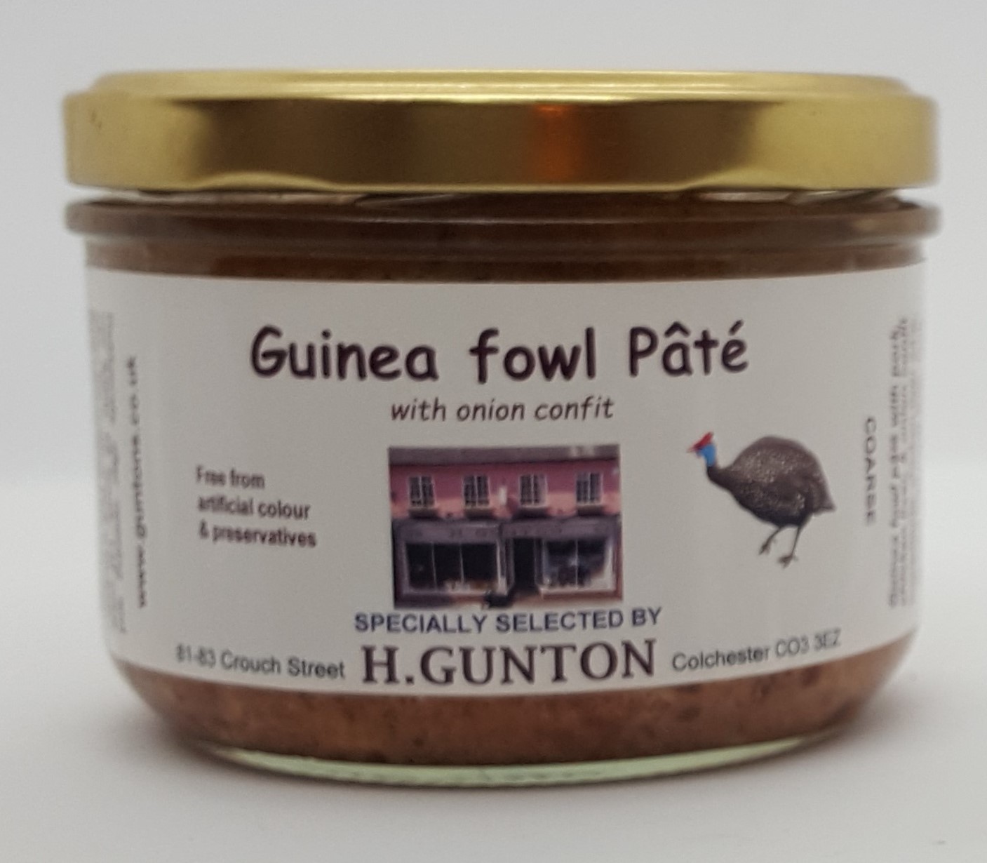 Guinea Fowl Pate with Onion Confit