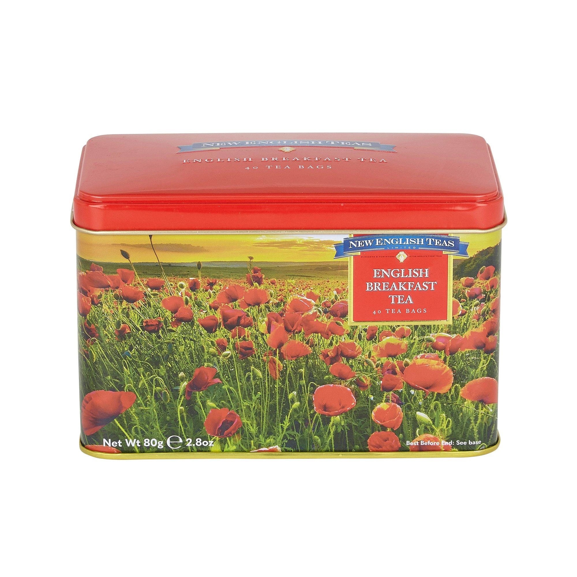 Poppy Tea Caddy